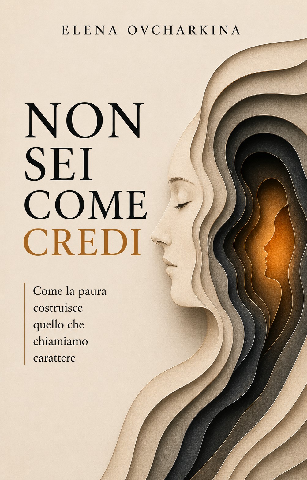 Copertina del libro Non sei come credi di Elena Ovcharkina