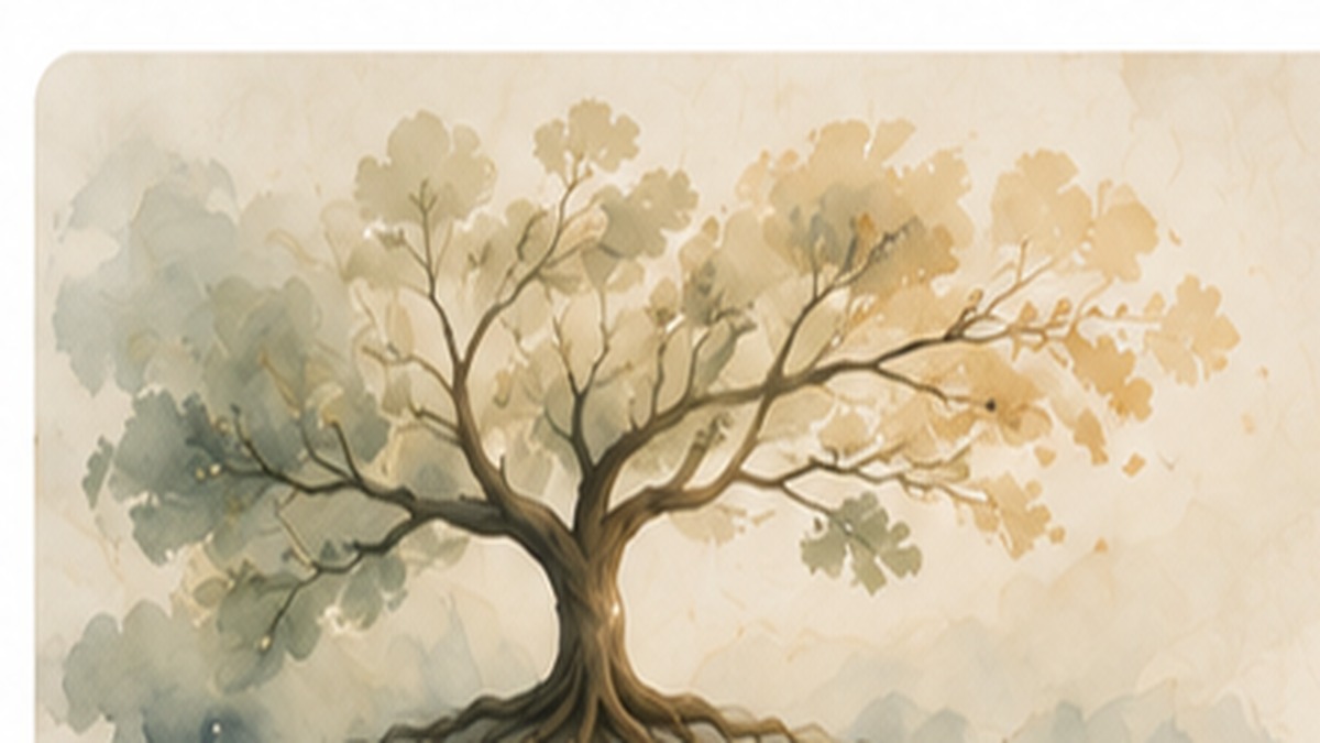 Albero con radici visibili, immagine simbolica di schemi appresi e risposte che si radicano nel tempo