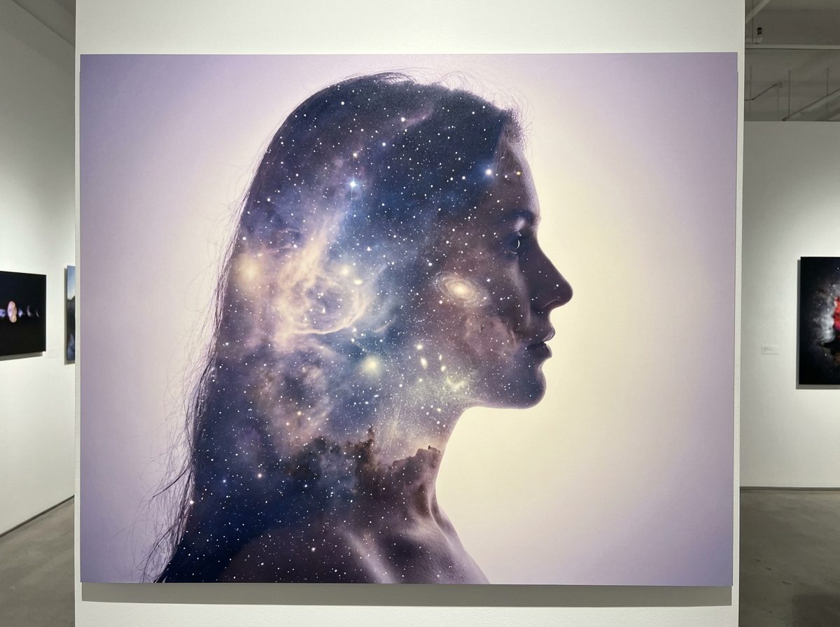 Figura umana e cielo stellato come immagine simbolica del rapporto tra esperienza e mappa astrologica