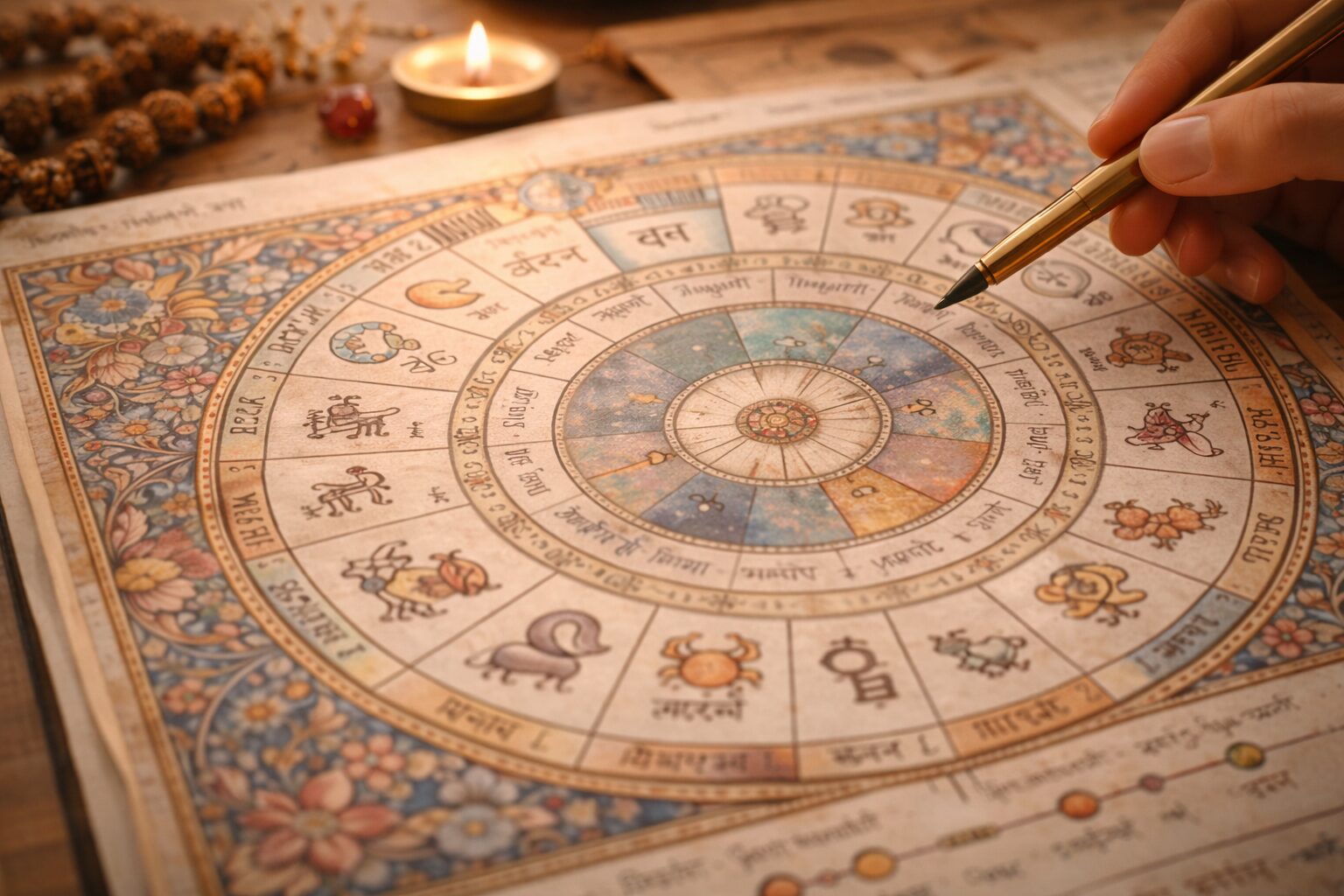 Zodiaco siderale e Nakshatra nel Jyotish